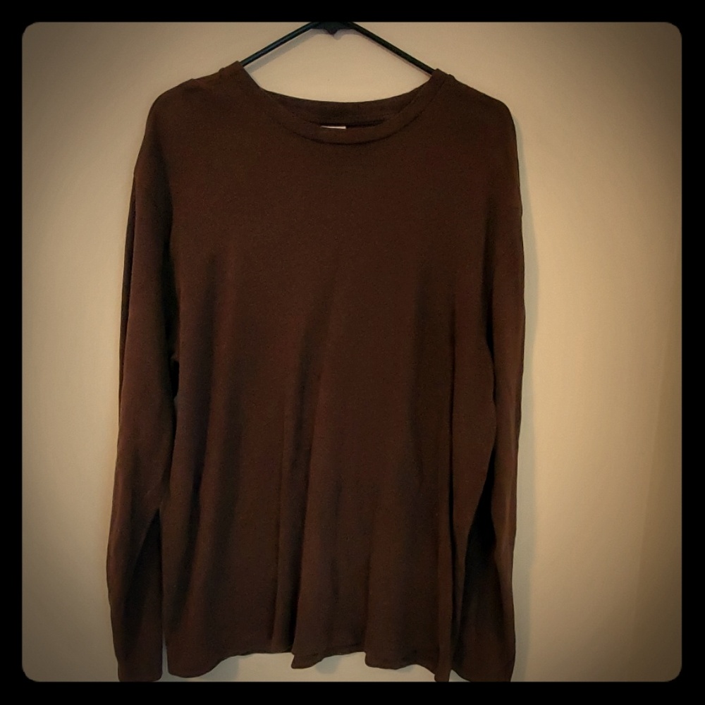 Brown old navy long sleeve